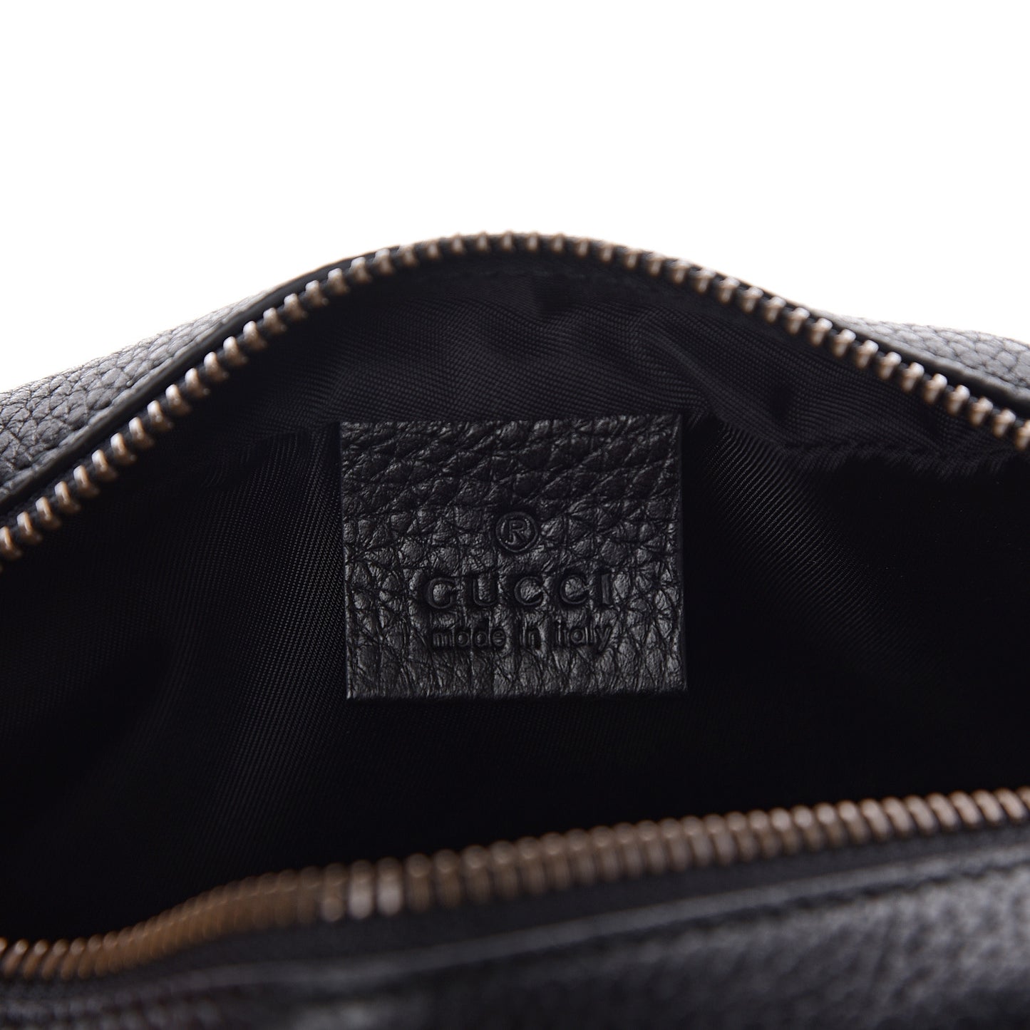 Pebbled Calfskin Mini Soho Disco Bag Black