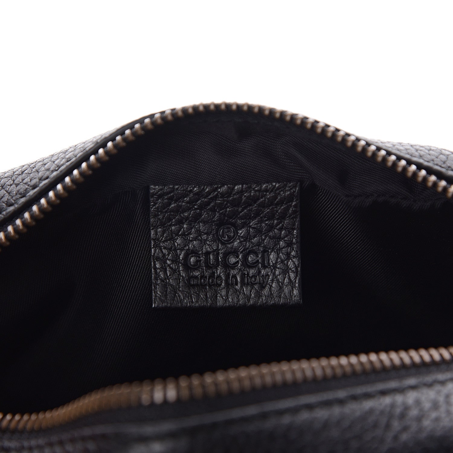 Gucci Pebbled Calfskin Mini Soho Disco Bag Black 5 of 7