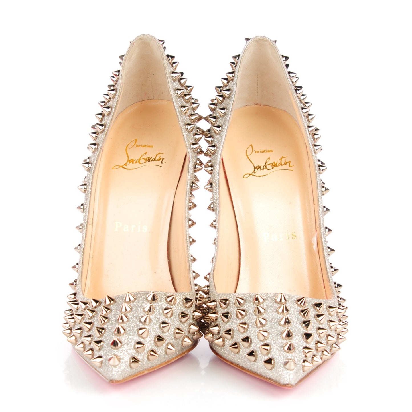Glitter Mini Specchio Follies Spikes 120 Pumps 37 Colombe