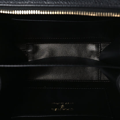 Chanel Caviar Quilted CC Filigree Vanity Clutch With Chain Black 5 of 10