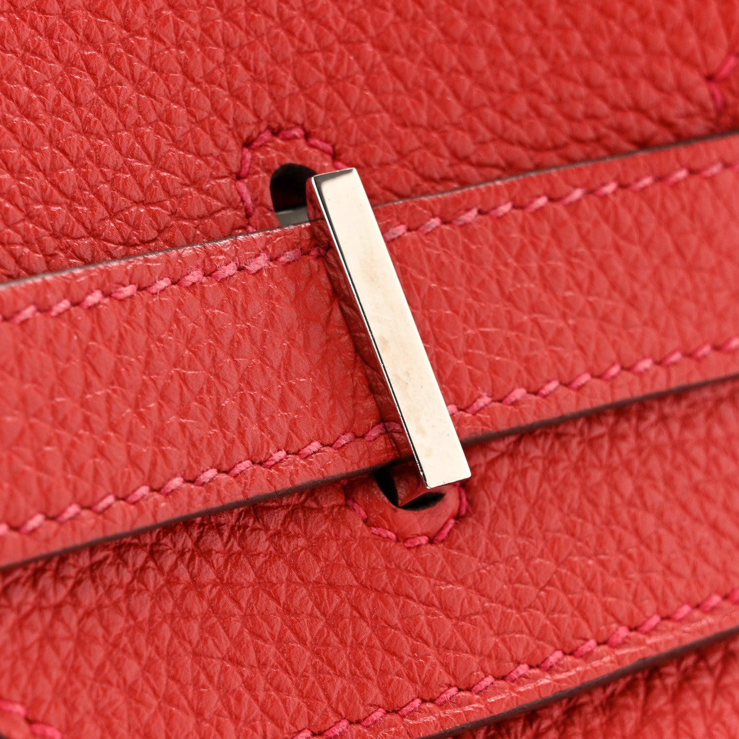 Hermes Togo BIRKIN 35 Rouge Casaque 14 of 16