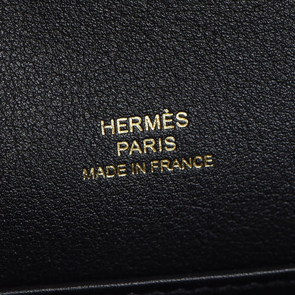 Hermes Swift Kelly Pochette Clutch Black 20 of 24