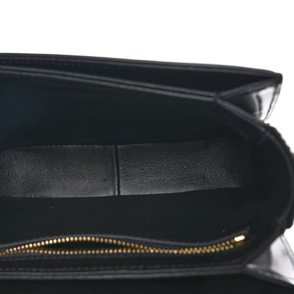 Celine Shiny Calfskin Small Triomphe Black 9 of 17