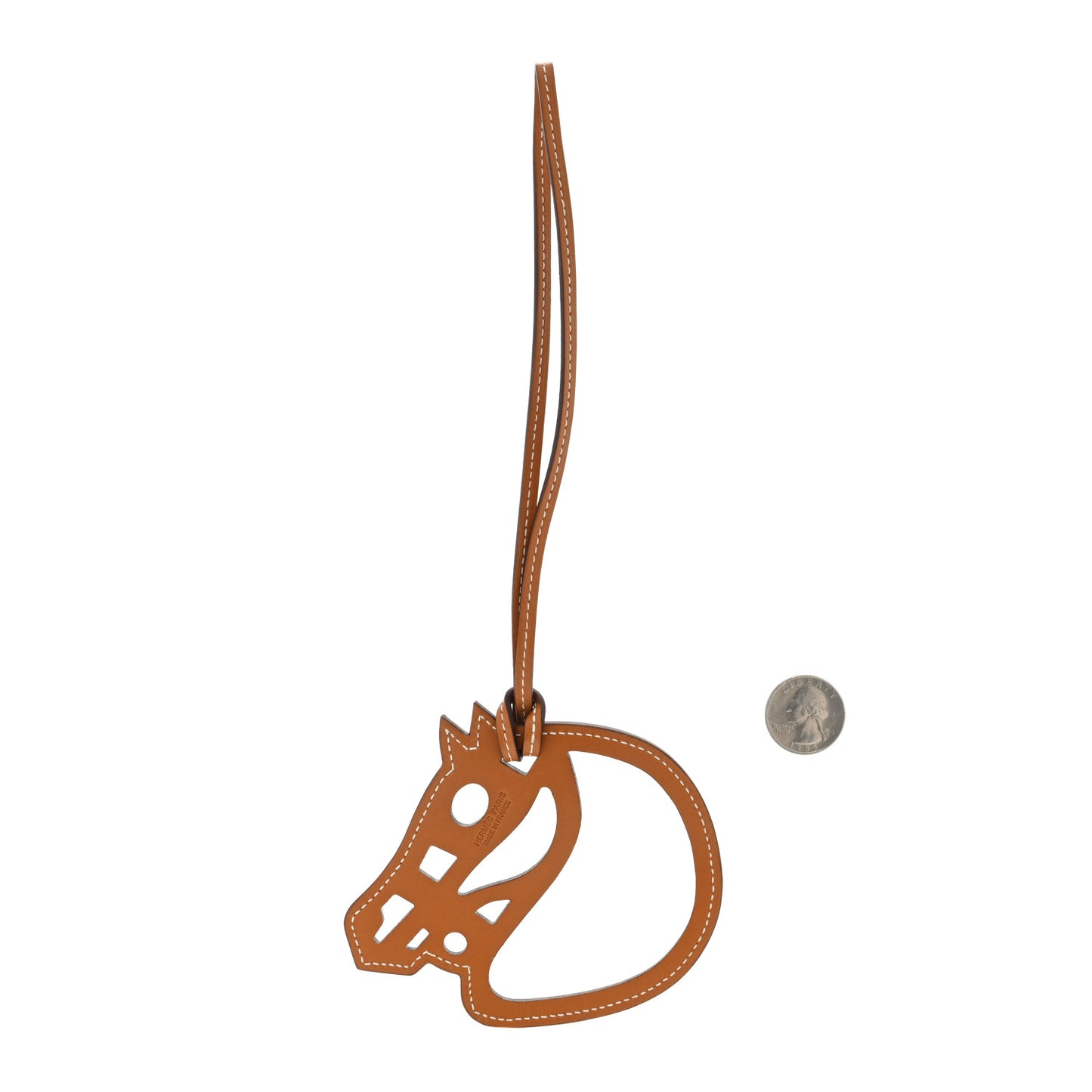 Swift Paddock Cheval Horse Bag Charm Gold