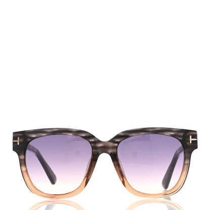 Tom Ford Acetate Tracy Sunglasses TF436 Grey Peach 2 of 8