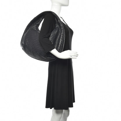 Bottega Veneta Nappa Intrecciato Large Belly Veneta Hobo Tourmaline 2 of 10