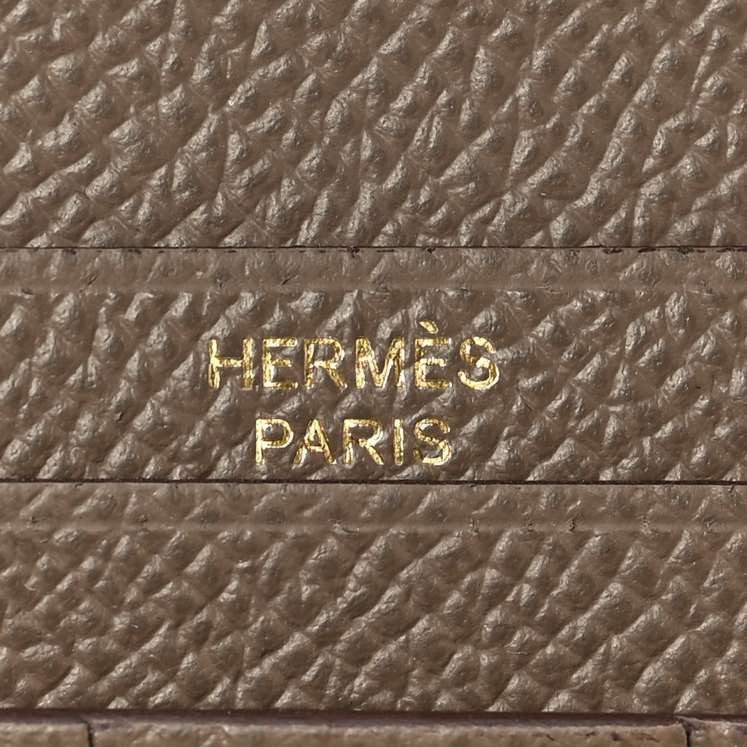 Hermes Epsom Bearn Gusset Wallet Etoupe 6 of 7