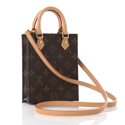 Louis Vuitton Monogram Petit Sac Plat 2 of 10
