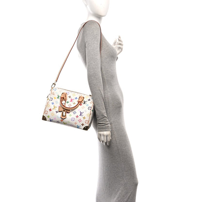 Louis Vuitton LV X TM Monogram Multicolor Speedy Bandouliere 25 White 2 of 9