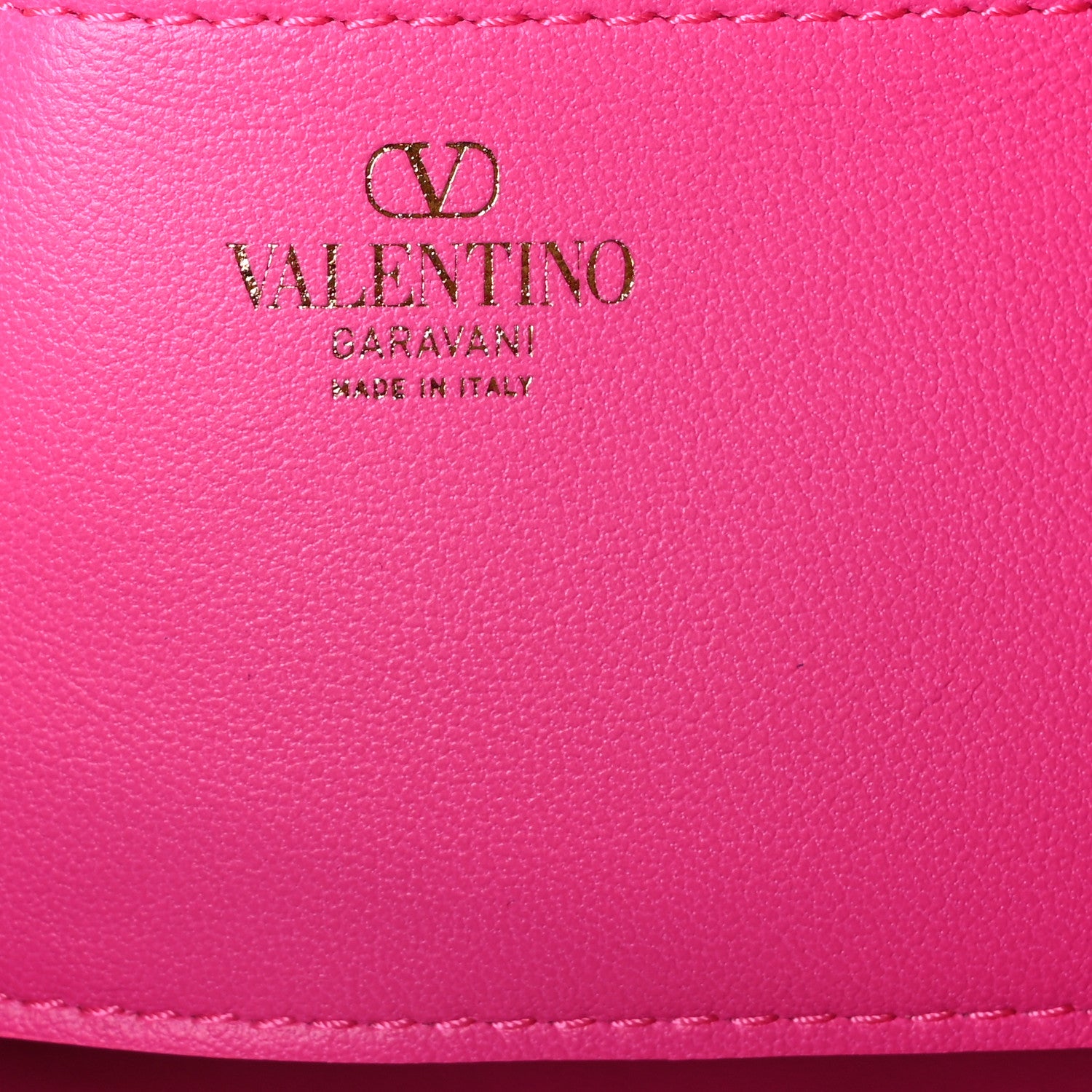 Valentino Garavani Nappa Small Rockstud Spike Hobo Fuxia 6 of 9