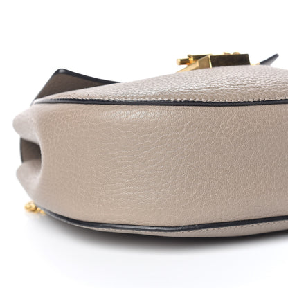 Chloe Grained Lambskin Mini Drew Shoulder Bag Motty Grey 5 of 9