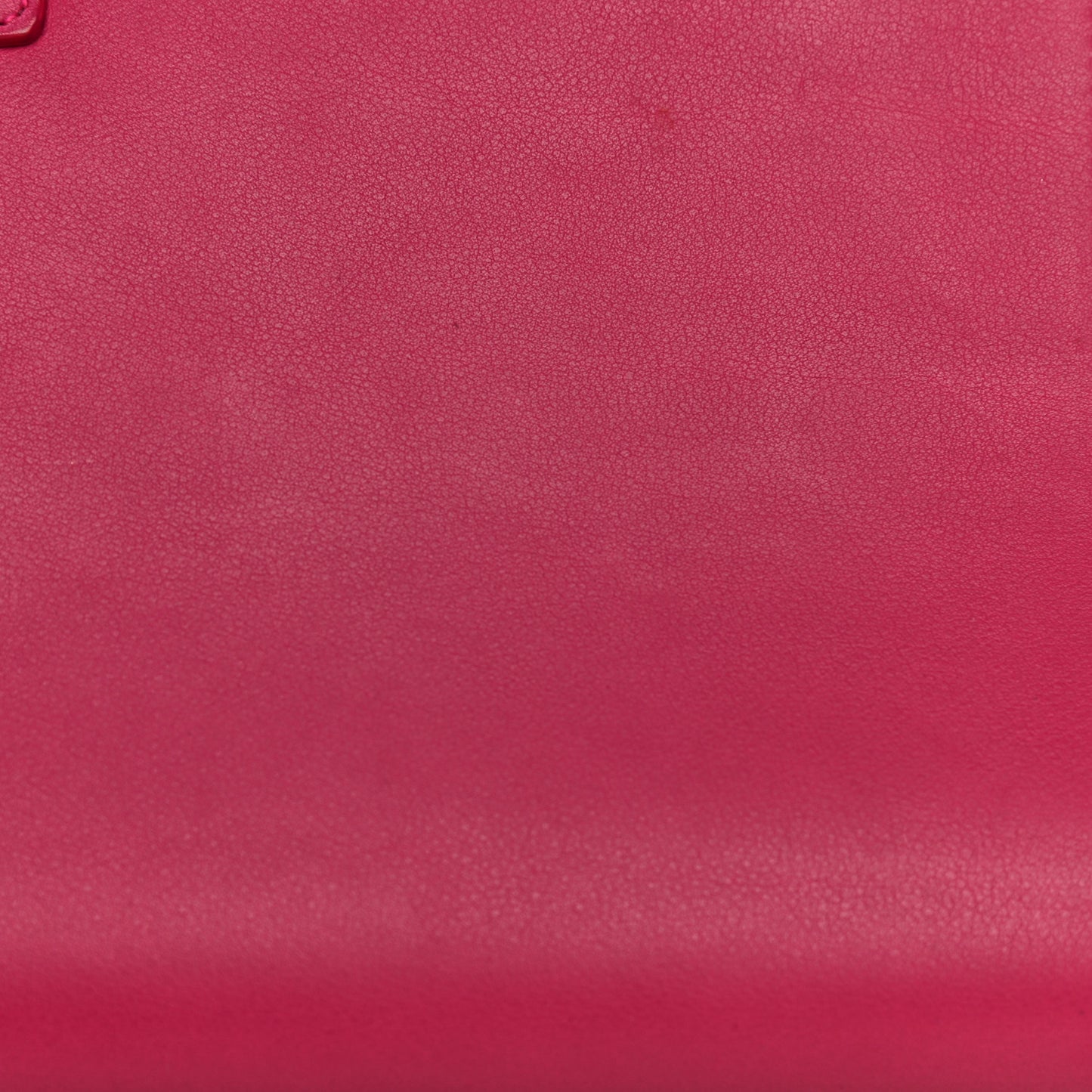 Calfskin Classic Y Ligne Clutch Fuchsia