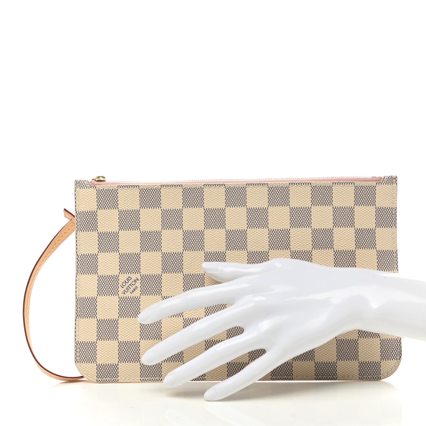 Damier Azur Neverfull MM GM Pochette Rose Ballerine