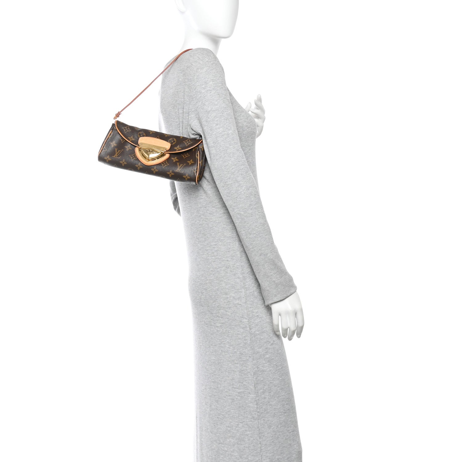 Louis Vuitton Monogram Beverly Clutch 2 of 9