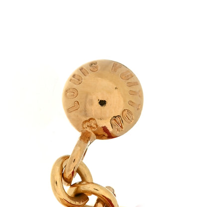 Louis Vuitton Lock Me Heart Earrings Pomme D'Amour 4 of 5