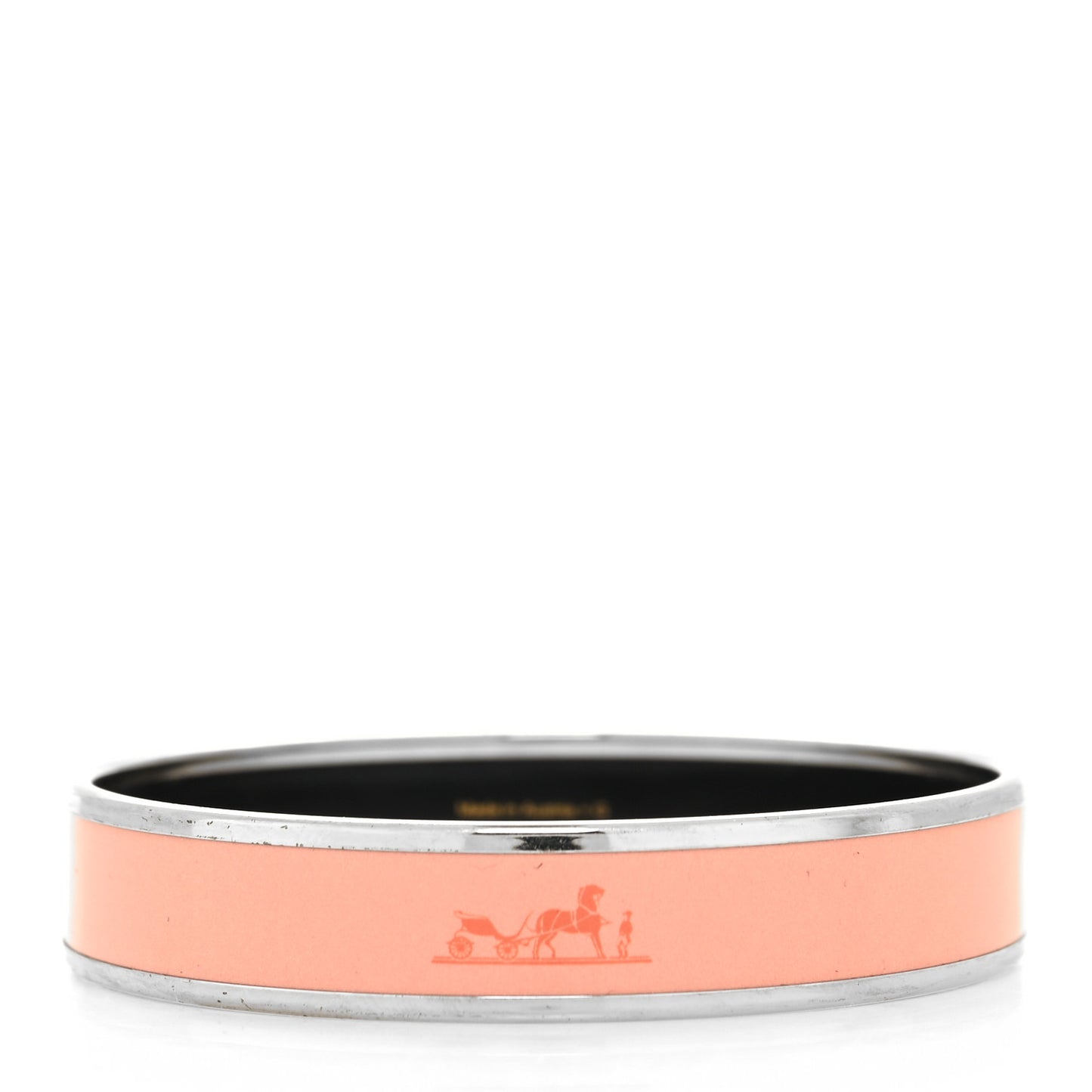 Enamel Printed Caleche Medium Bracelet Rose Florida