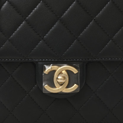 Chanel Lambskin Quilted Chic Pearls Flap Black 9 of 11