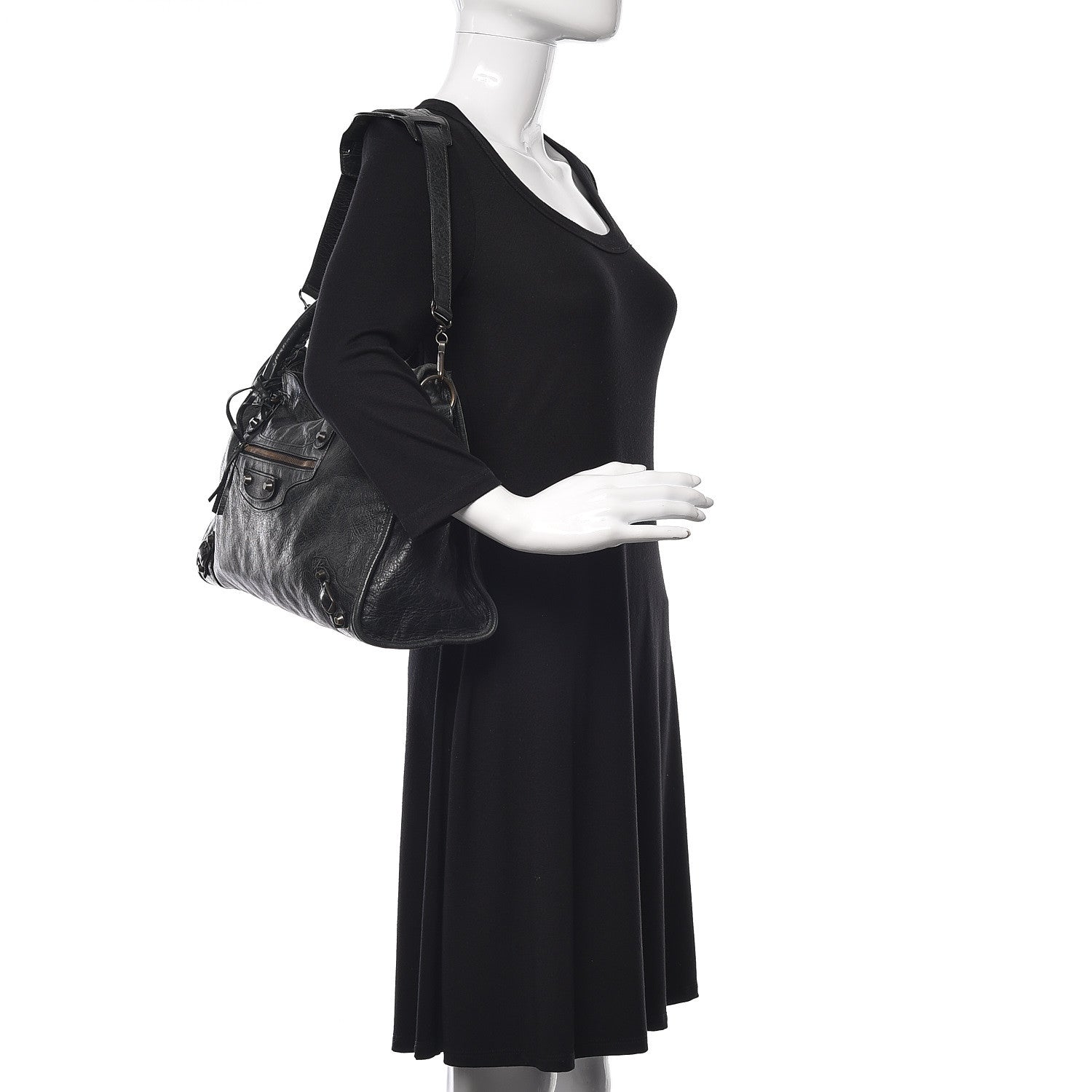 Balenciaga Agneau Classic Hardware City Black 3 of 10