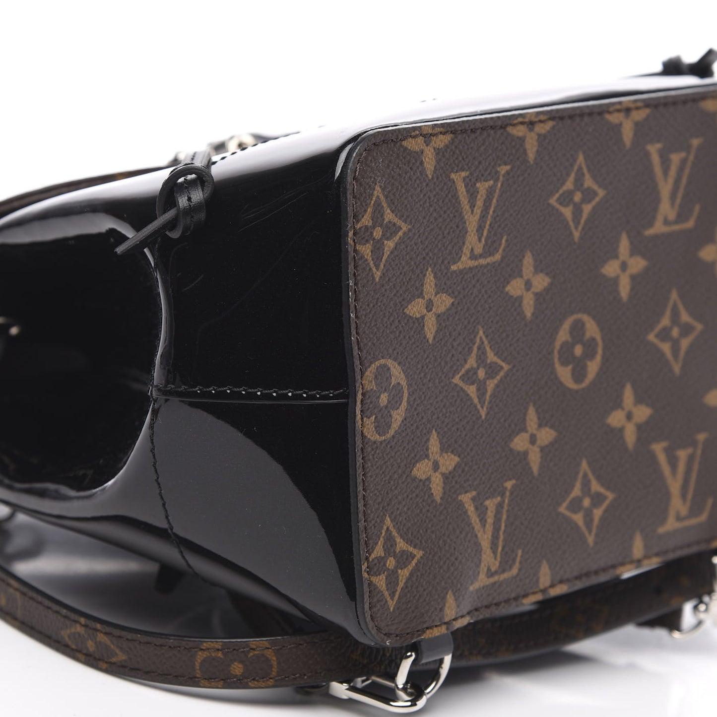 Patent Monogram Hot Springs Backpack Black