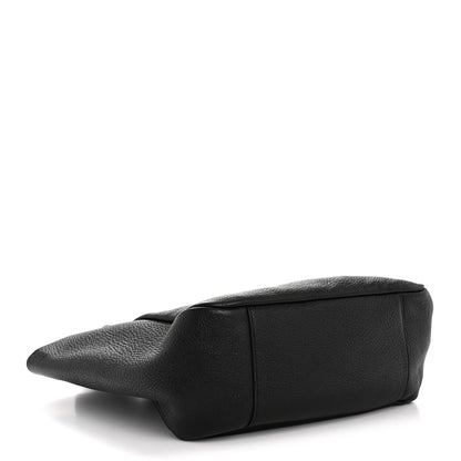 Saint Laurent Grained Deerskin Bea Tote Black 4 of 15