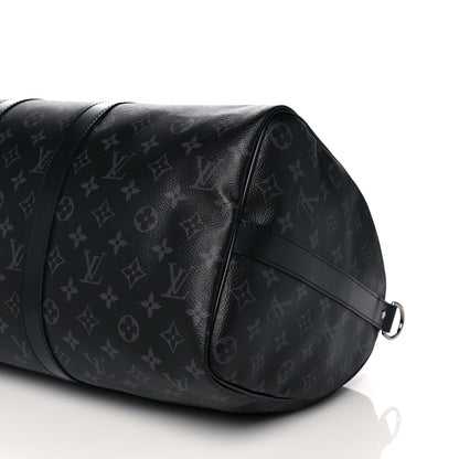 Louis Vuitton Monogram Eclipse Keepall Bandouliere 45 9 of 11