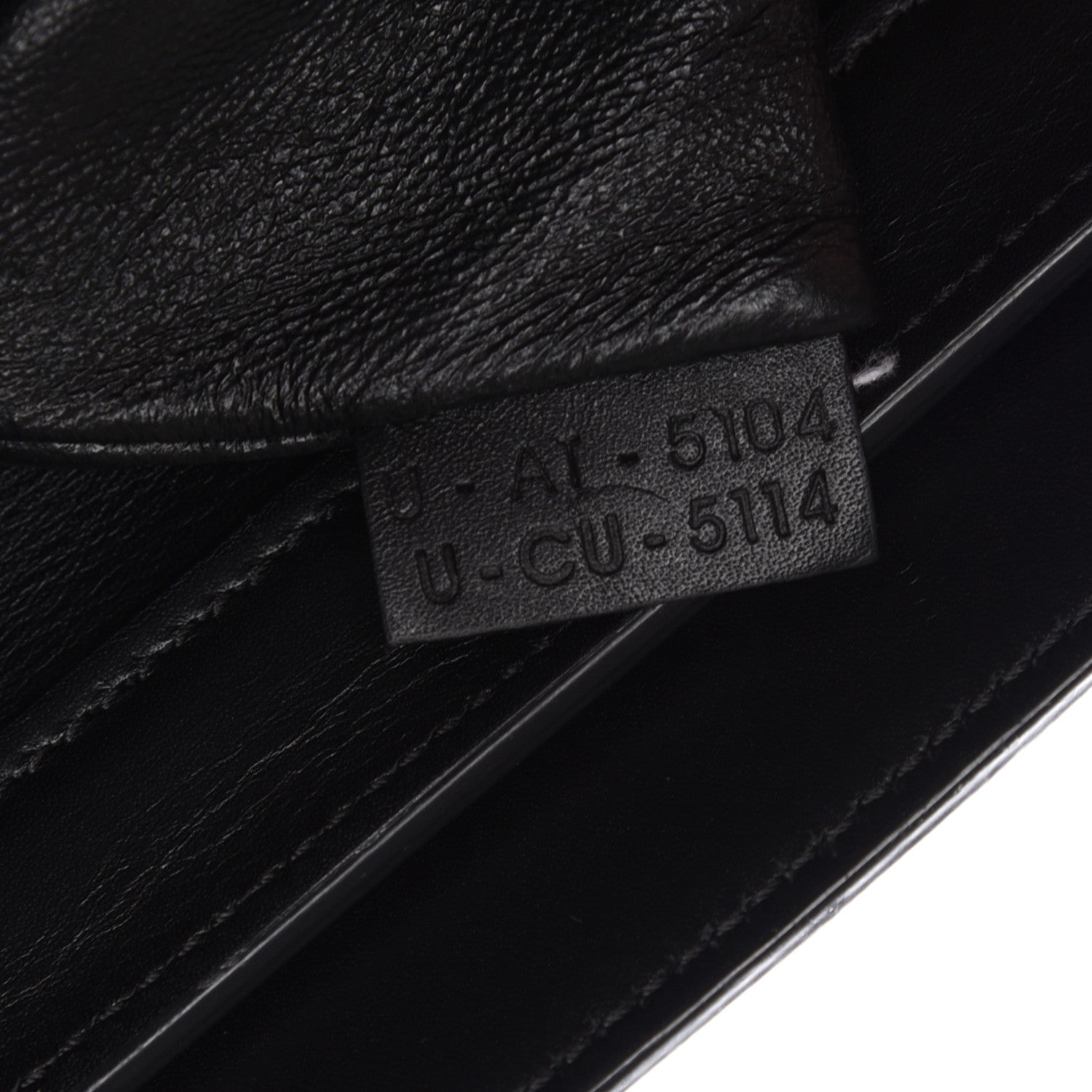 Celine Calfskin Shrunken Lambskin Micro Bi-Color Luggage Black White 7 of 7