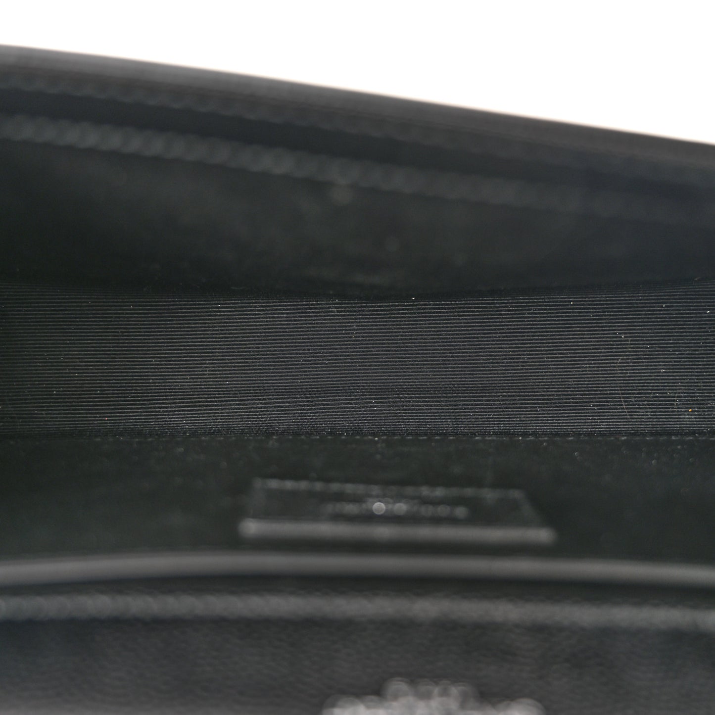 Grain De Poudre Small Classic Monogram Kate Tassel Satchel Black
