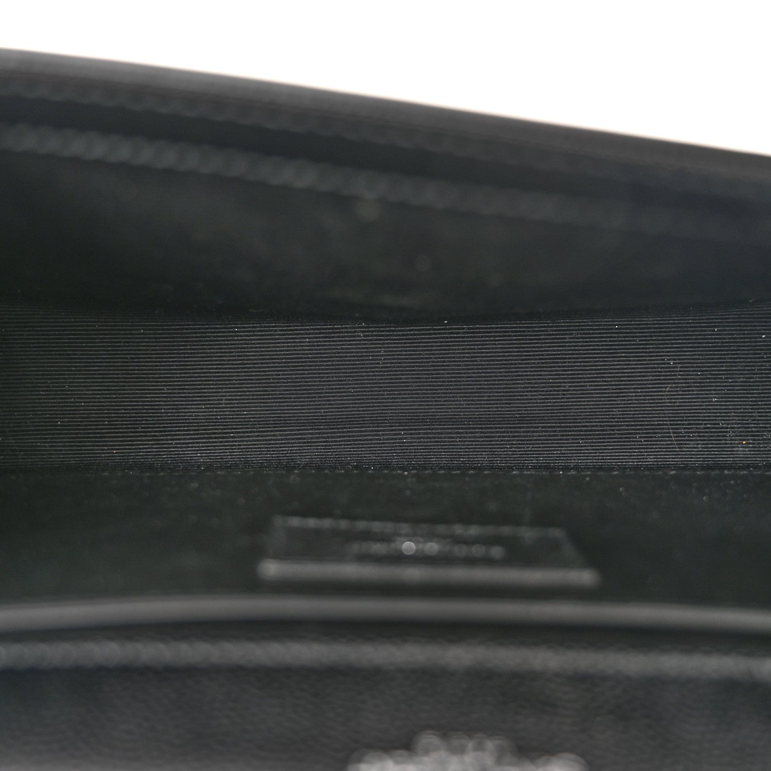 Saint Laurent Grain De Poudre Small Classic Monogram Kate Tassel Satchel Black 5 of 11