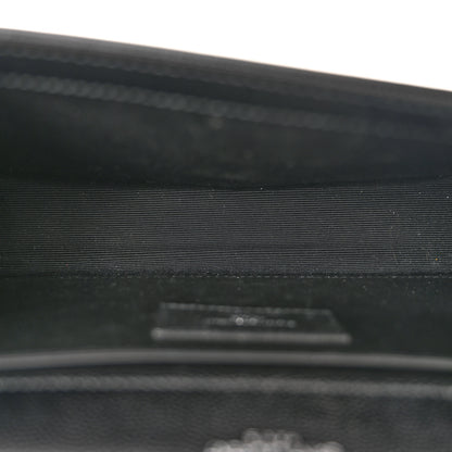 Saint Laurent Grain De Poudre Small Classic Monogram Kate Tassel Satchel Black 5 of 11