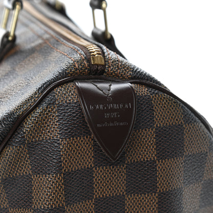 Louis Vuitton Damier Ebene Speedy 30 9 of 13