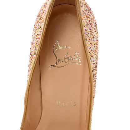 Christian Louboutin Glitter Pigalle Follies Dragonfly 85 Pumps 35 Pompadour 8 of 10