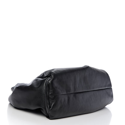 Bottega Veneta Smooth Butter Calfskin Small The Shoulder Pouch Black 3 of 8