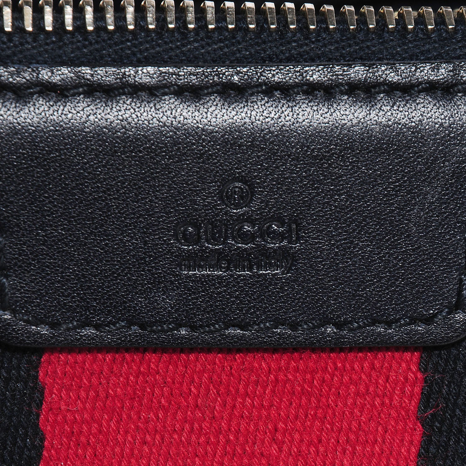 Gucci Monogram Selleria Calfskin Vintage Web Medium Boston Beige Blue 7 of 8