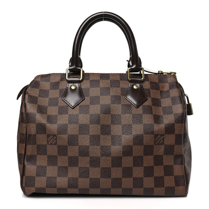Louis Vuitton Damier Ebene Speedy 25 1 of 9