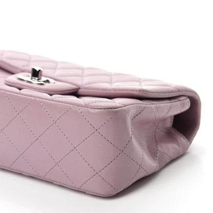 Chanel Lambskin Quilted Mini Rectangular Flap Light Purple 7 of 11