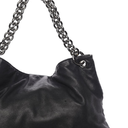 Chanel Lambskin Soft and Chain Large Hobo Black 11 of 11