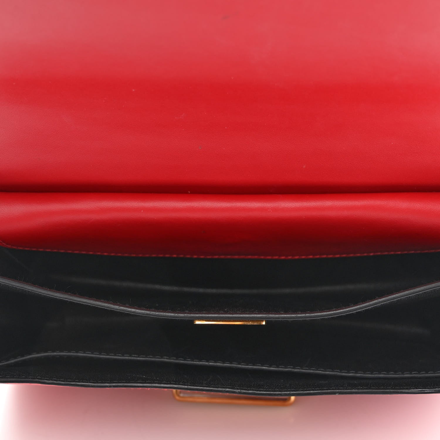 Prada City Calf Saffiano Large Cahier Bag Fuoco Black 5 of 9