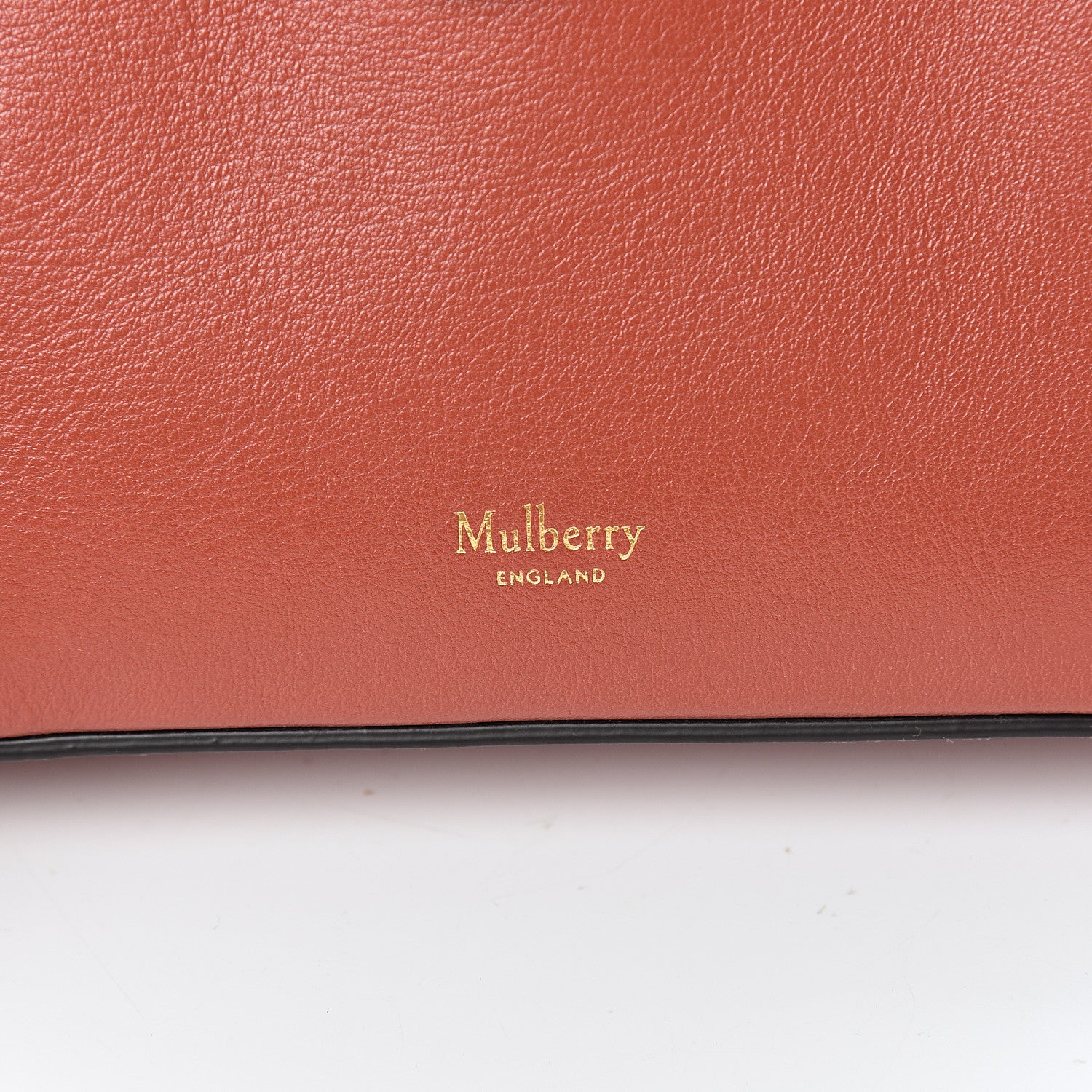 Mulberry Silky Calfskin Micro Seaton Rust 10 of 13
