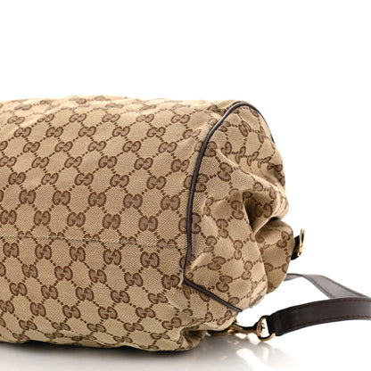 Gucci Monogram Medium Sukey Boston Bag Brown 10 of 16