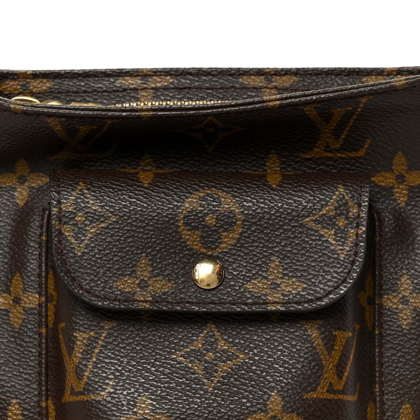 Monogram Partition Wristlet