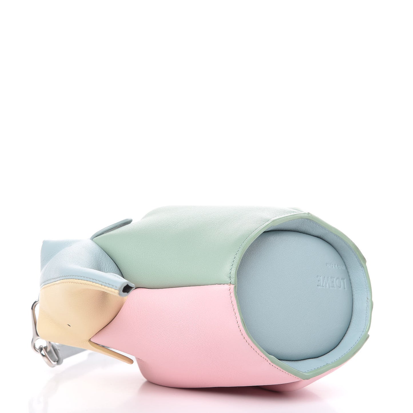 Calfskin Mini Elephant Crossbody Bag Multicolor