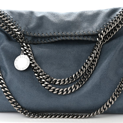 Stella McCartney Shaggy Deer Falabella Fold Over Tote Light Blue 9 of 11