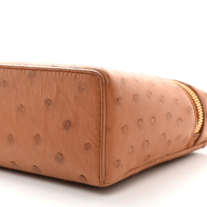 Loro Piana Ostrich L19 Extra Pocket Pouch Cognac 8 of 8