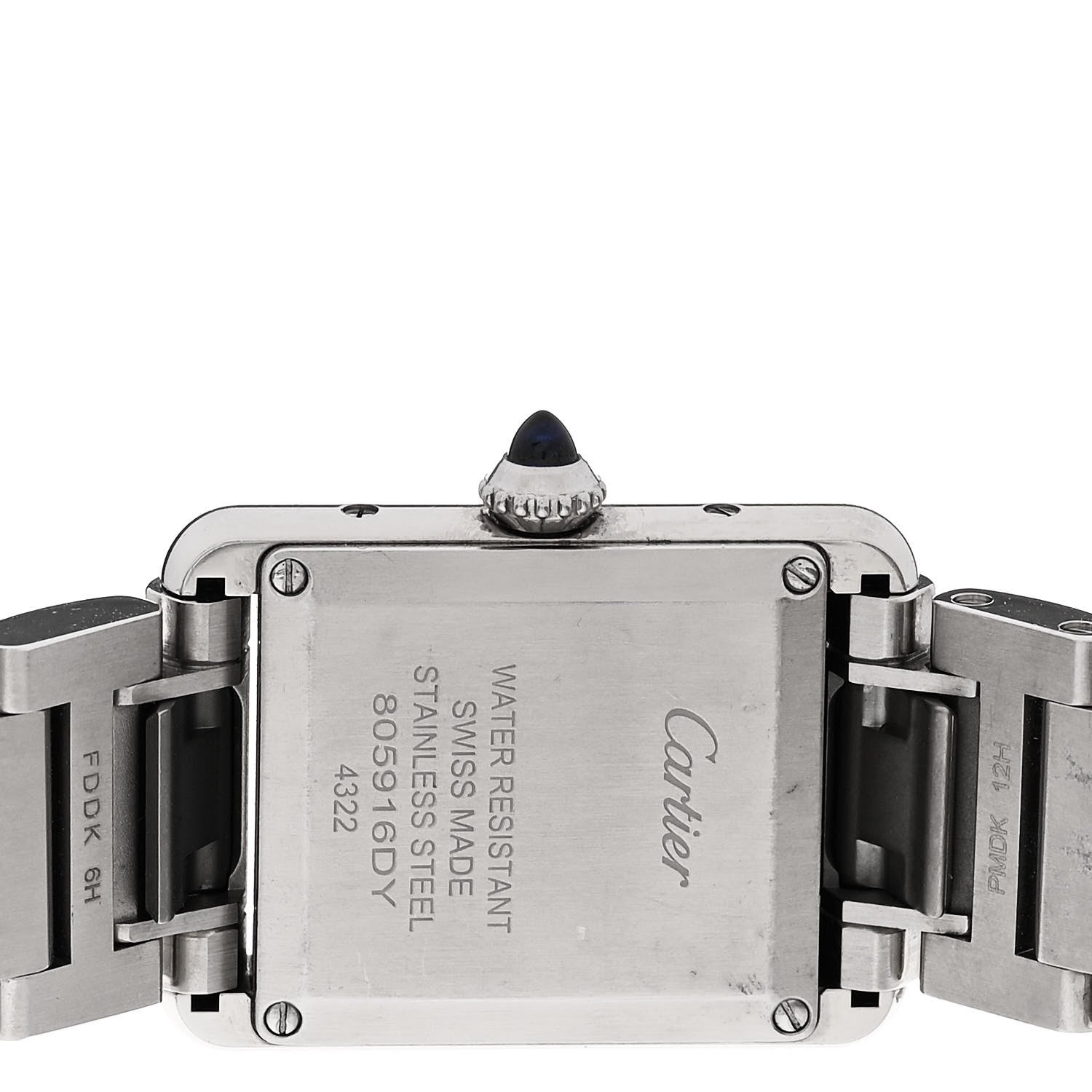 Cartier Stainless Steel 22mm Tank Must Quartz Watch 4 of 4