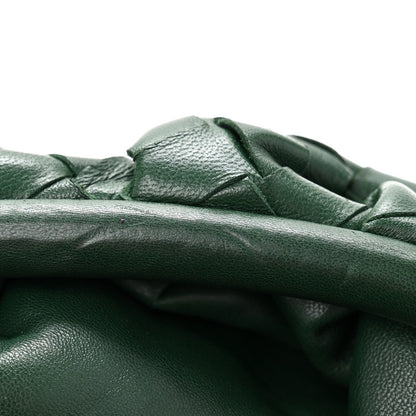 Bottega Veneta Nappa Maxi Intrecciato The Pouch Oversized Clutch Raintree 11 of 14