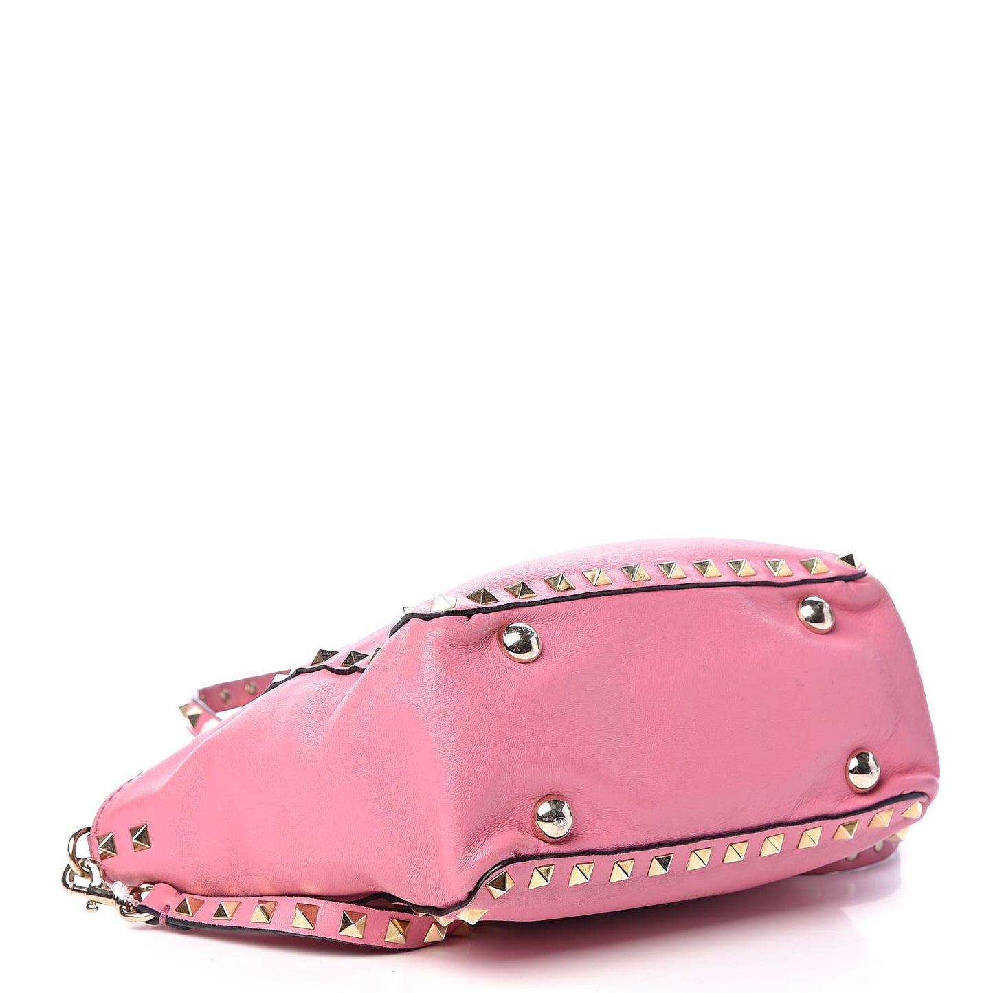 Vitello Mini Rockstud Tote Ninphea