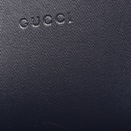 Gucci GG Supreme Monogram Blooms Medium Reversible Tote Beige Blue Navy 11 of 16