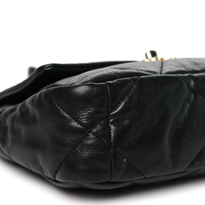 Chanel Lambskin Quilted Medium Chanel 19 Flap Black 9 of 11