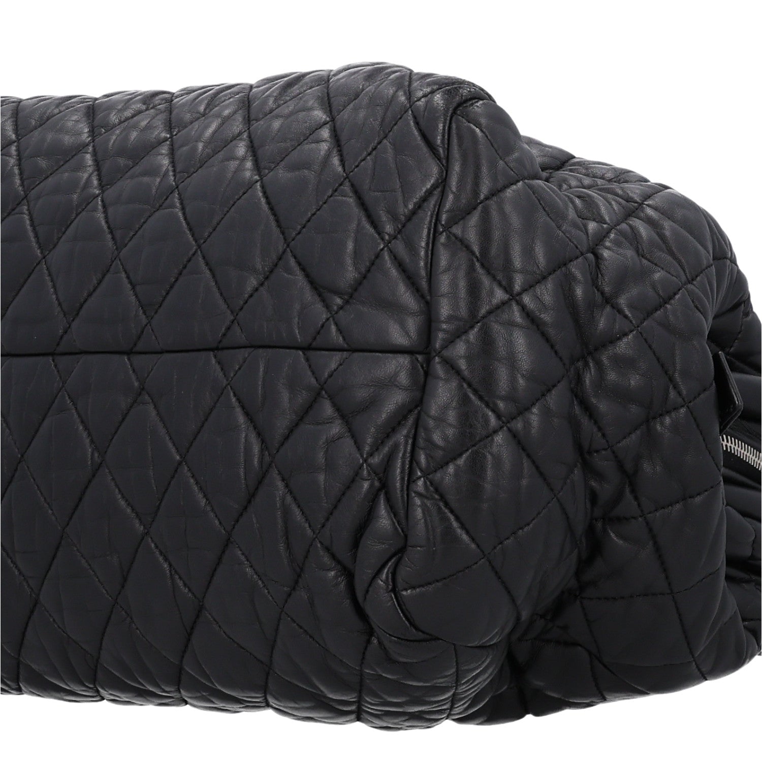 Chanel Lambskin Coco Cocoon Bowler Black 10 of 10