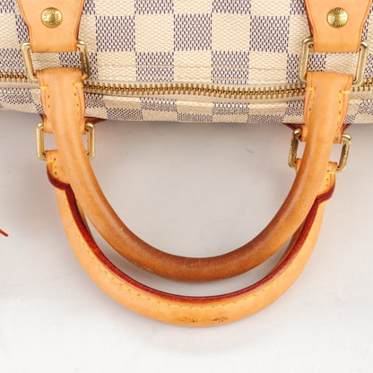Louis Vuitton Damier Azur Speedy 30 9 of 9